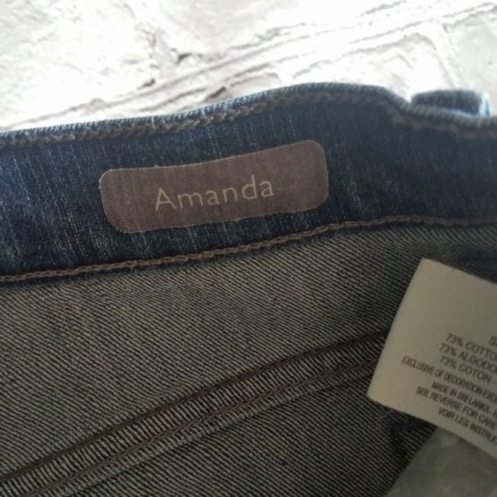 Gloria Vanderbilt Amanda Jeans Size 16P - Picture 4 of 6